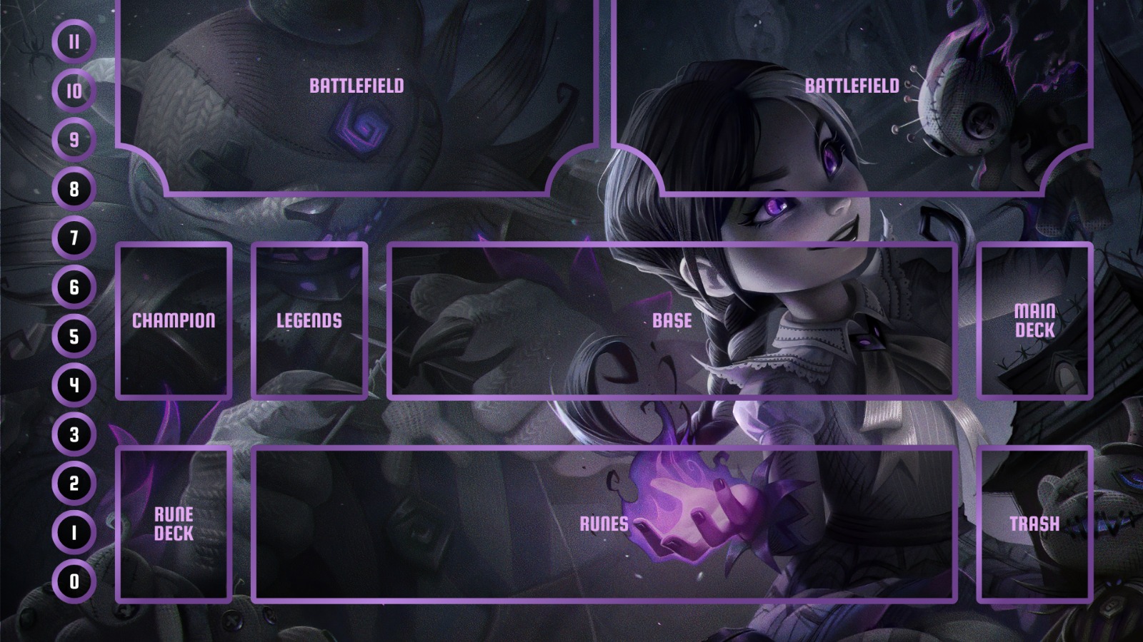 Custom playmat by Jen